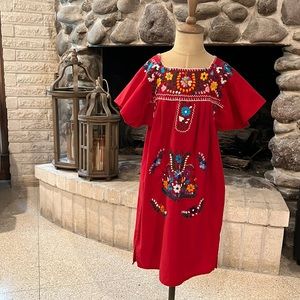Vintage Kids Mexican Dress